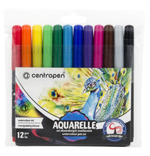 Popisovače Centropen Aquarelle 8683/12 12 ks