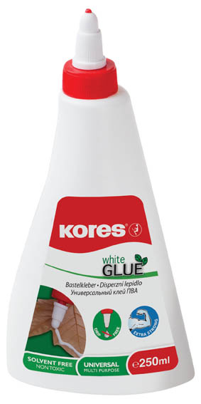 Lepidlo Kores White Glue - 250 ml