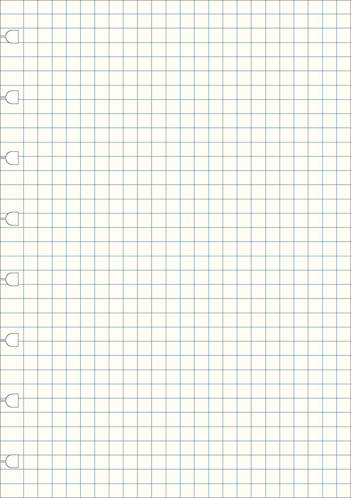 Náhradní listy Filofax Notebook - A5 / čtvereček