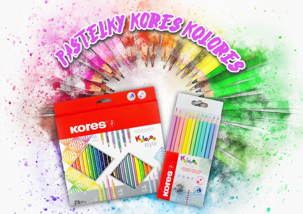 Vyzkoušeli jsme - nové pastelky Kores Kolores Style a Pastel