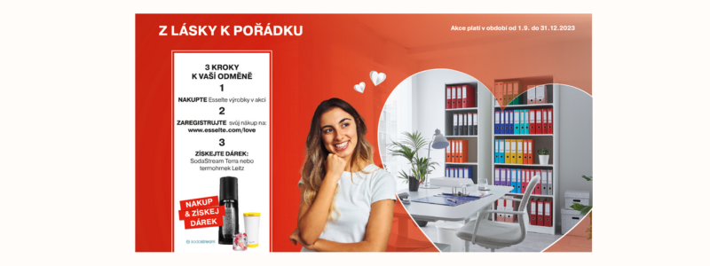 Nakupte výrobky Esselte a získejte zajímavé dárky!